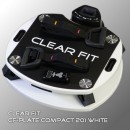 Виброплатформа Clear Fit CF-PLATE Compact 201 WHITE  - магазин СпортДоставка. Спортивные товары интернет магазин в Йошкар-Ола 