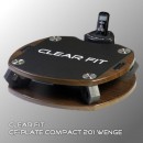 Виброплатформа Clear Fit CF-PLATE Compact 201 WENGE - магазин СпортДоставка. Спортивные товары интернет магазин в Йошкар-Ола 