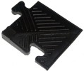 Уголок для резинового бордюра,черный,толщина 12 мм MB Barbell MB-MatB-Cor12  - магазин СпортДоставка. Спортивные товары интернет магазин в Йошкар-Ола 