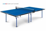 Теннисный стол всепогодный Sunny Light Outdoor blue облегченный вариант 6015 s-dostavka - магазин СпортДоставка. Спортивные товары интернет магазин в Йошкар-Ола 