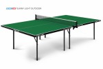 Теннисный стол всепогодный Start-Line Sunny Light Outdoor green облегченный вариант 6015-1 s-dostavka - магазин СпортДоставка. Спортивные товары интернет магазин в Йошкар-Ола 