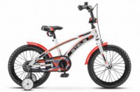 Детский велосипед Stels Arrow 16" V020 черный 2022 - магазин СпортДоставка. Спортивные товары интернет магазин в Йошкар-Ола 