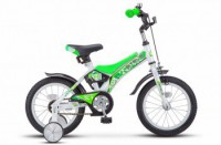 Детский велосипед Stels Jet 14" Z010 зеленый  2022 - магазин СпортДоставка. Спортивные товары интернет магазин в Йошкар-Ола 