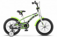 Детский велосипед Stels Arrow 16" V020 зеленый 2022 - магазин СпортДоставка. Спортивные товары интернет магазин в Йошкар-Ола 