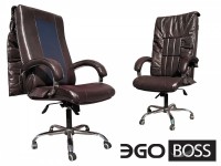 Офисное массажное кресло EGO BOSS EG1001 BORDO в комплектации ELITE и PREMIUM - магазин СпортДоставка. Спортивные товары интернет магазин в Йошкар-Ола 