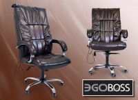 Офисное массажное кресло EGO BOSS EG1001 Шоколад в комплектации LUX - магазин СпортДоставка. Спортивные товары интернет магазин в Йошкар-Ола 