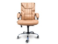Офисное массажное кресло EGO BOSS EG1001 Орех в комплектации LUX - магазин СпортДоставка. Спортивные товары интернет магазин в Йошкар-Ола 