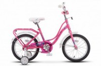 Детский велосипед Stels Wind 16" Z020 розовый 2022 - магазин СпортДоставка. Спортивные товары интернет магазин в Йошкар-Ола 