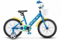 Детский велосипед Stels Captain 16" V010 синий 2022 - магазин СпортДоставка. Спортивные товары интернет магазин в Йошкар-Ола 