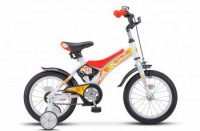 Детский велосипед Stels Jet 14" Z010 белый 2022 - магазин СпортДоставка. Спортивные товары интернет магазин в Йошкар-Ола 